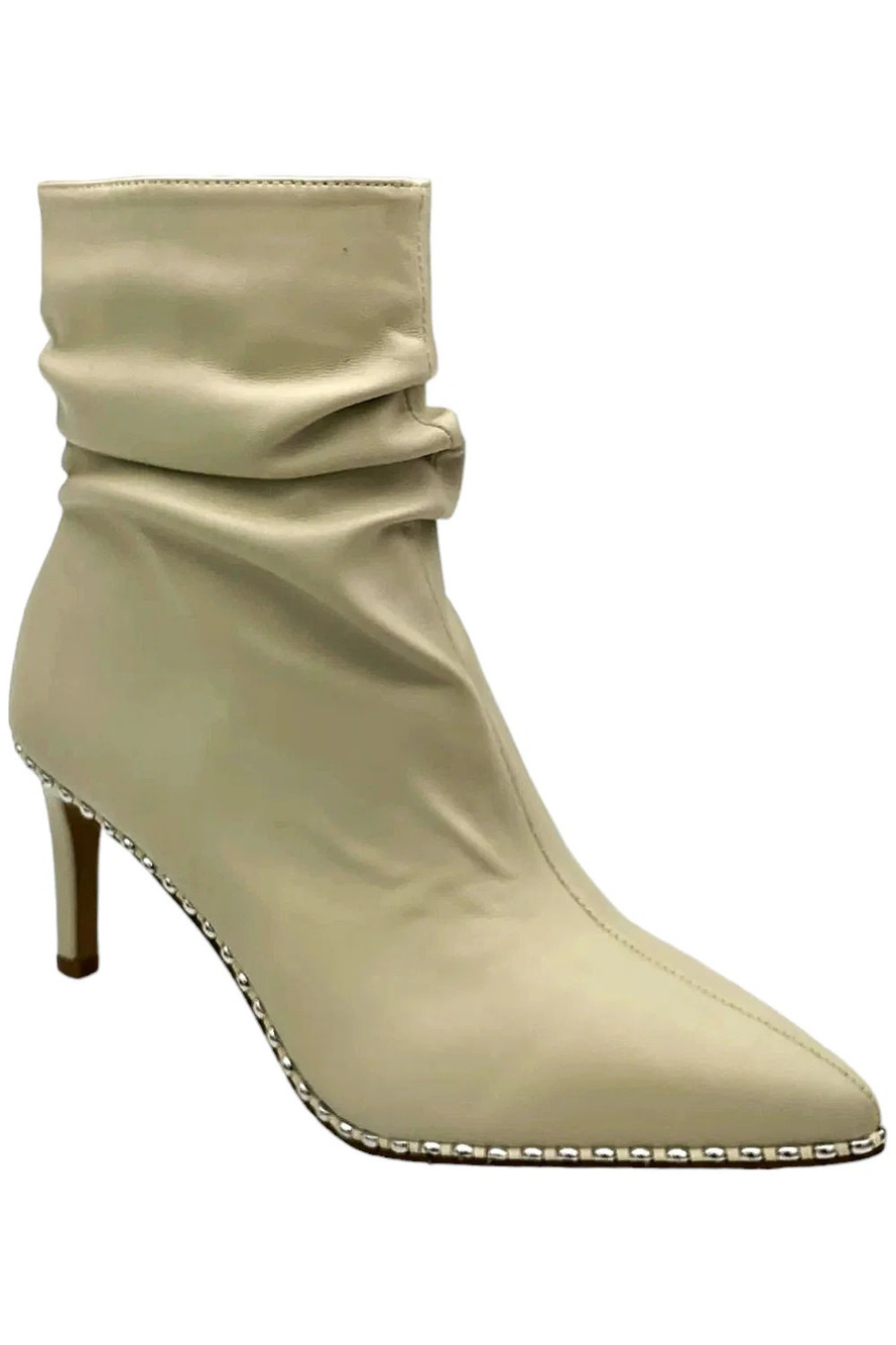 BCBGENERATION Women's Manda Slouch Bootie Beige - Medium